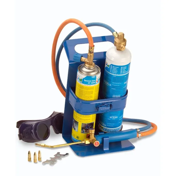 Portabelt lodde-/gassveisesett