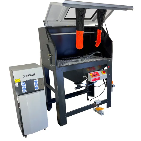 Sandblåsekabinett, 520 l. for verkstedbruk