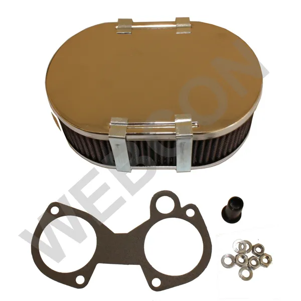 Kromluftfilter for Weber DCOE