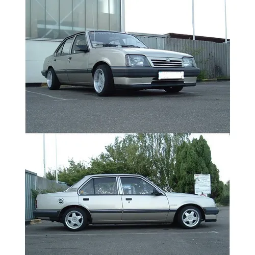 Senkesett Opel Ascona C 4 dørs 75mm