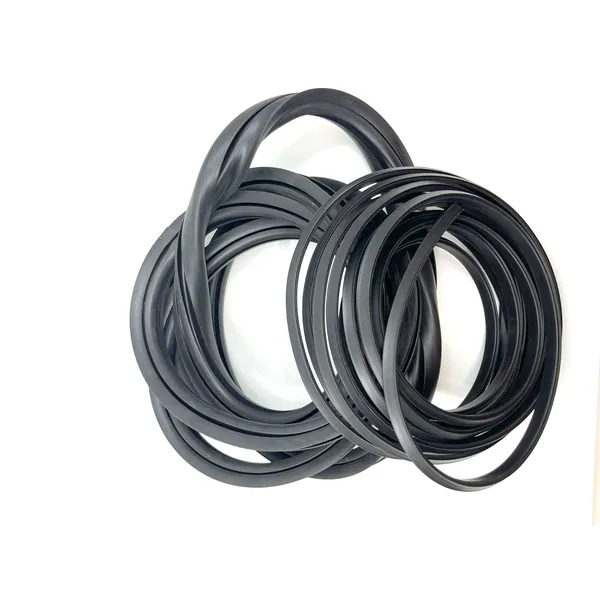 BMW E30 GUMMI FRONT VINDRUTETETNING MED SVART VINDRUTE LØPT KUPPE OG SEDAN