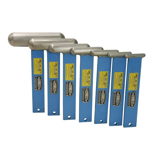 T-stakesett, 7 deler