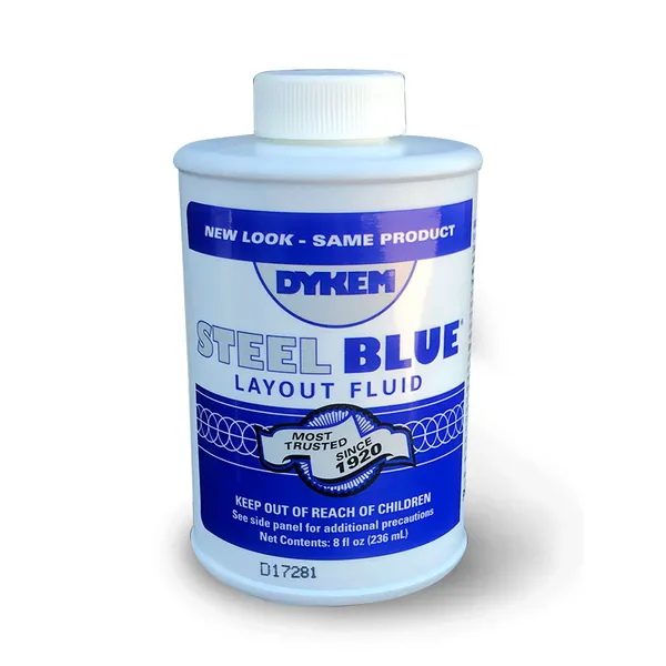 Dykem Steel Blue - Layout Fluid - Merkefarge