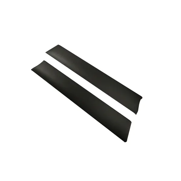 FIAT SPIDER DØR JERNPLATE SVART 1979 - 1982