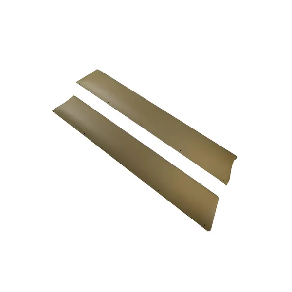 FIAT SPIDER DØR JERNPLATE BEIGE 1979 - 1982