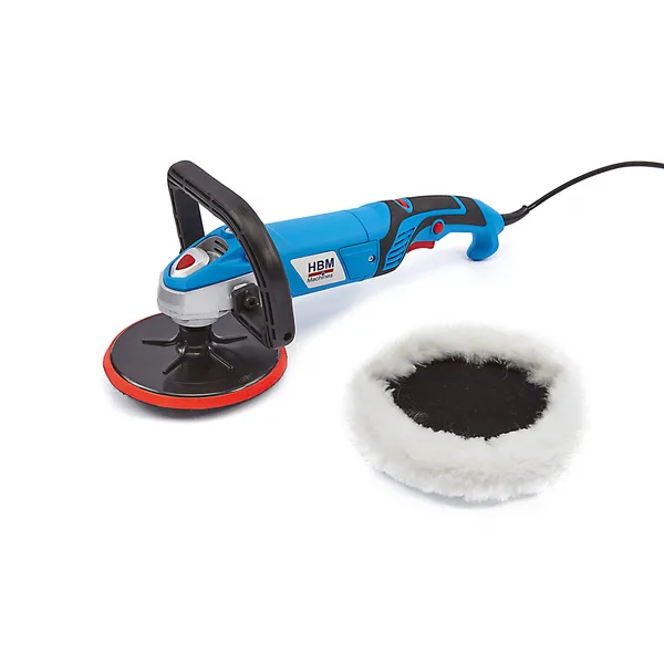HBM Poleringsmaskin 180 mm. 1200W