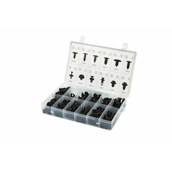 Interiørklips, universalsett 192 deler
