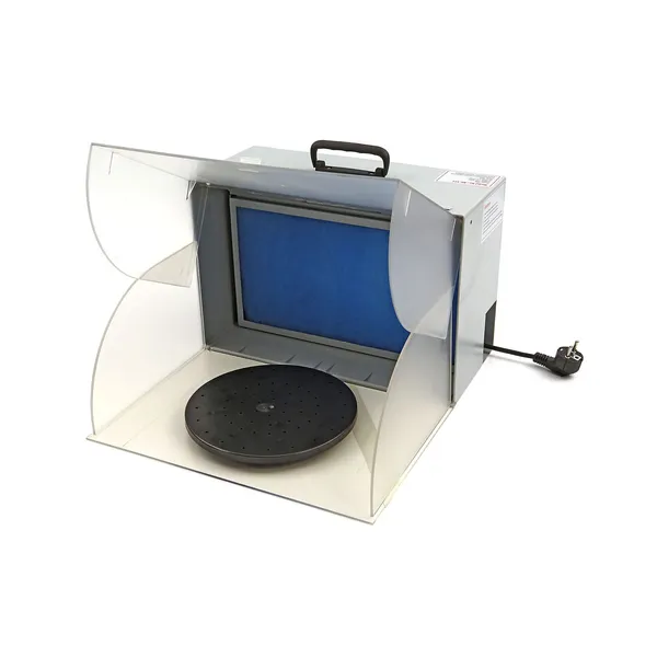 Lakkboks for pulverlakk og airbrush