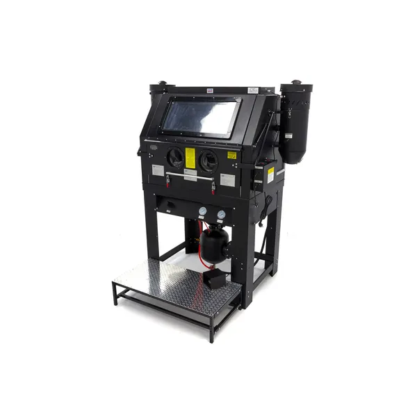 Sandblåsekabinett 990l., med trykklokke