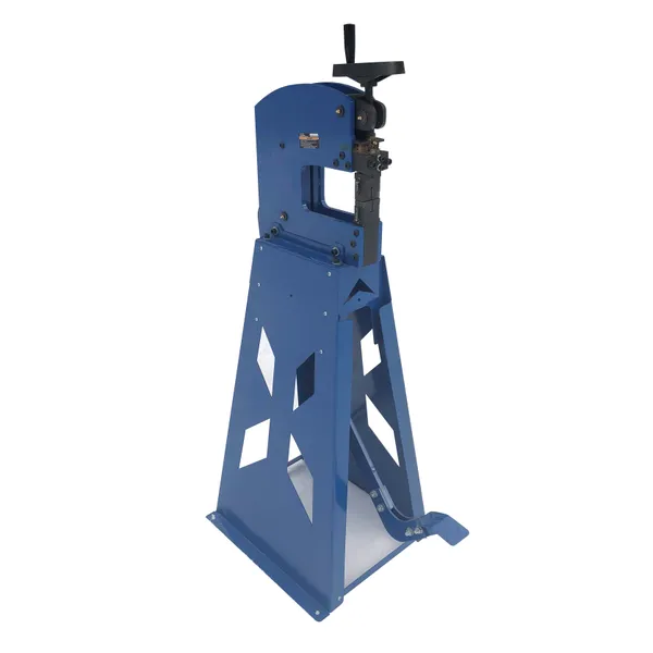 Krympe-strekkemaskin, for 2 mm plate 