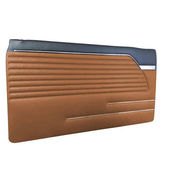 BMW E10 2002 DØRPANELSETT MED NIKKEL 2 STK TOBAKK & SORT Tidlig modell (1966 - 1973)