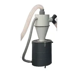 Syklonseparator for sandblåsekabinetter