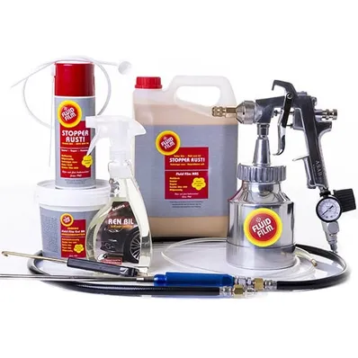 Fluid Film, pakke med trykkpistol