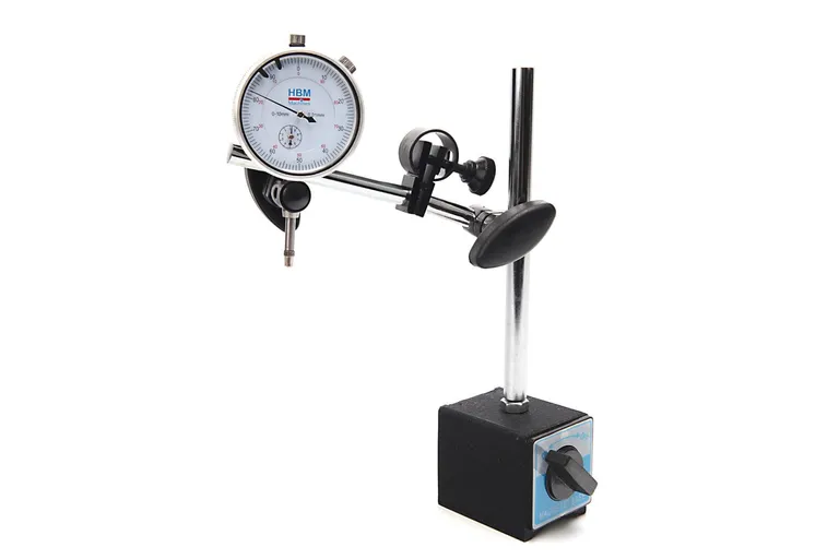 Måleur med magnetfot