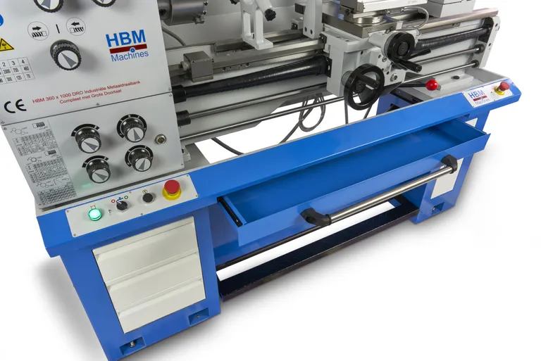 Dreiebenk 360x1000 mm. m/52 mm. spindelboring, 230V