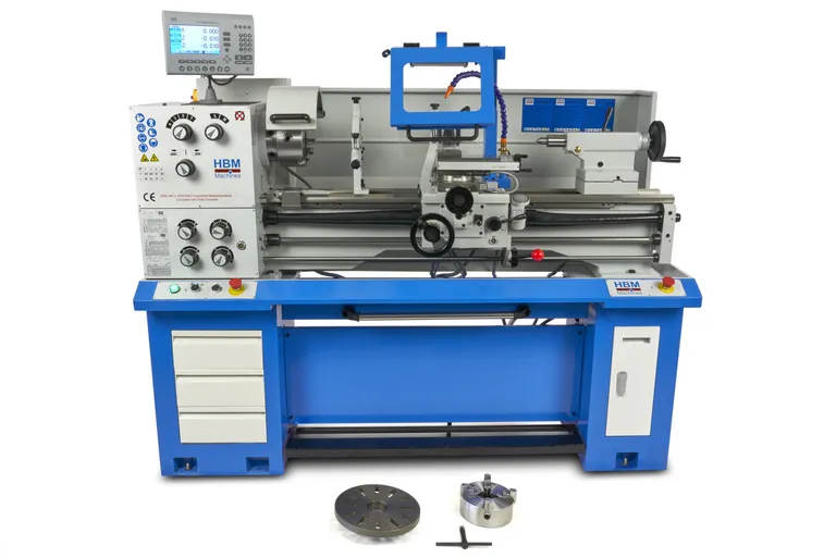 Dreiebenk 360x1000 mm. m/52 mm. spindelboring, 230V