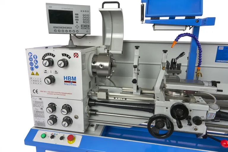 Dreiebenk 360x1000 mm. m/52 mm. spindelboring, 230V