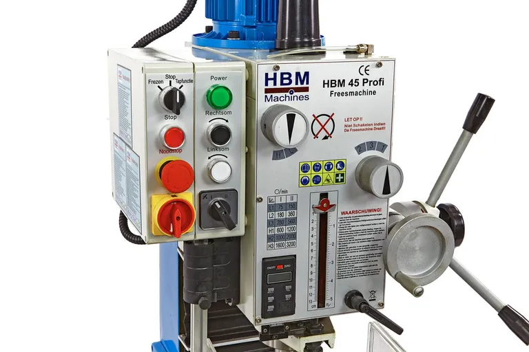 Fres m/girkasse - ISO30, BF45