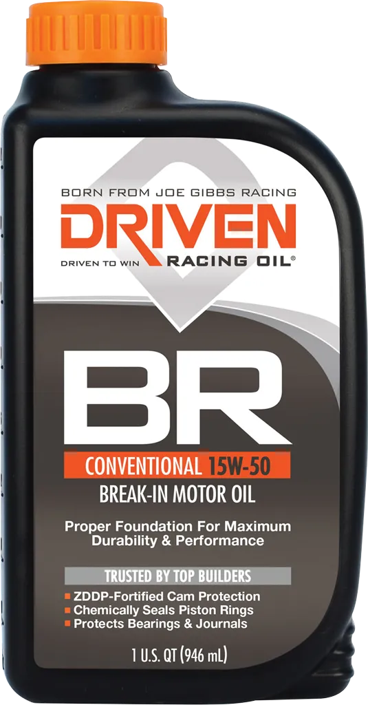 Driven BR 15W50 mineral innkjøringsolje - 5 liter