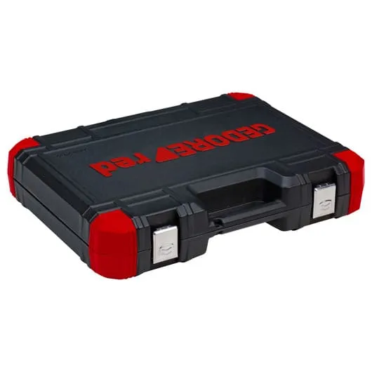 Gedore pipesett 1/2"+1/4", 94 deler