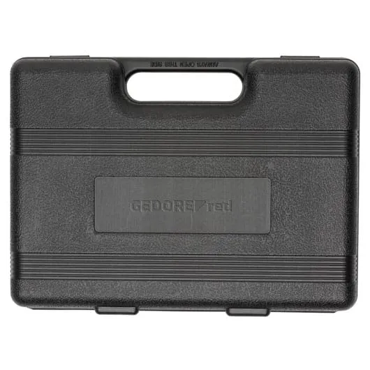 Gedore skrallenøkkelsett med pipeadaptere, 16 deler