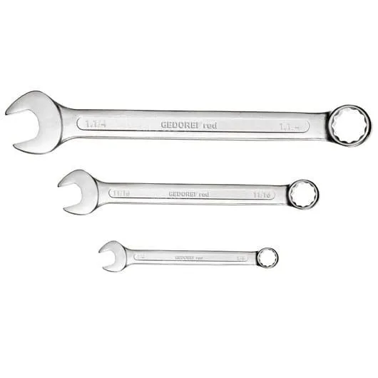 Gedore kombinasjonsnøkler - tommer  