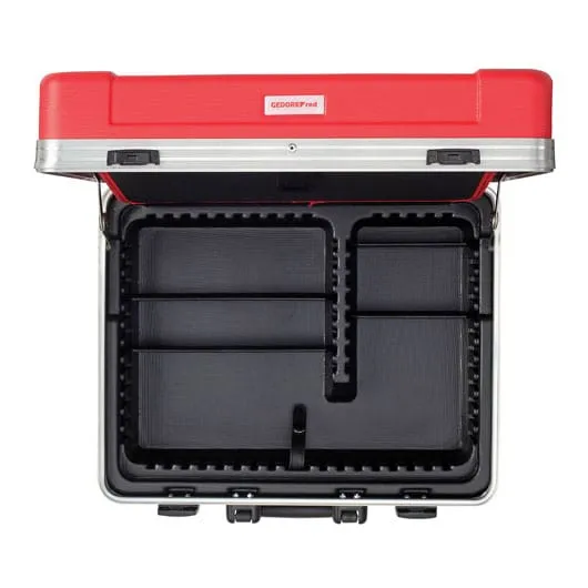 Gedore verktøysett i koffert, 72 verktøy