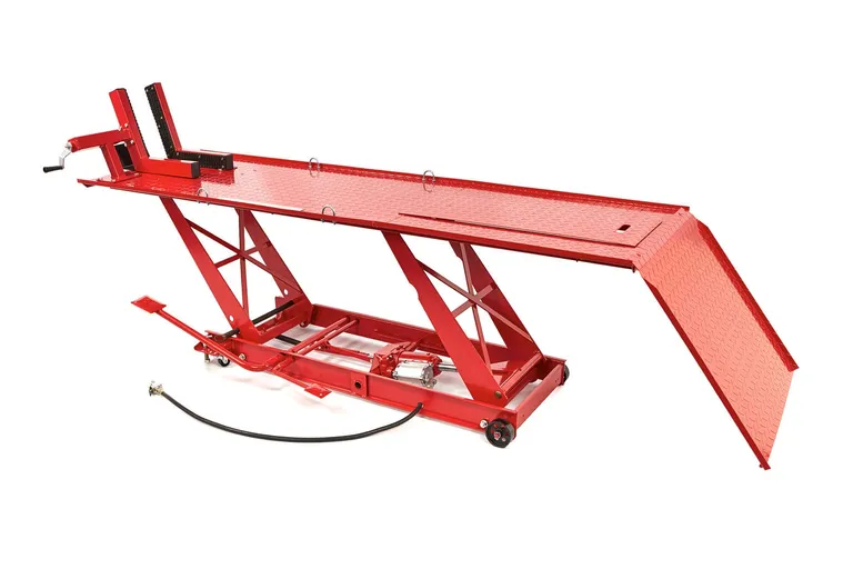 MC-løftebord, lufthydraulisk 450kg.