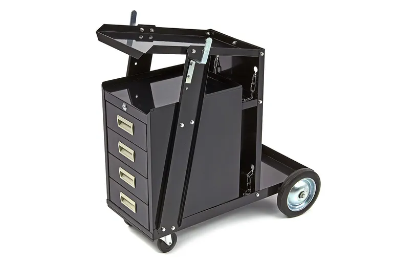 Sveisevogn med fire skuffer