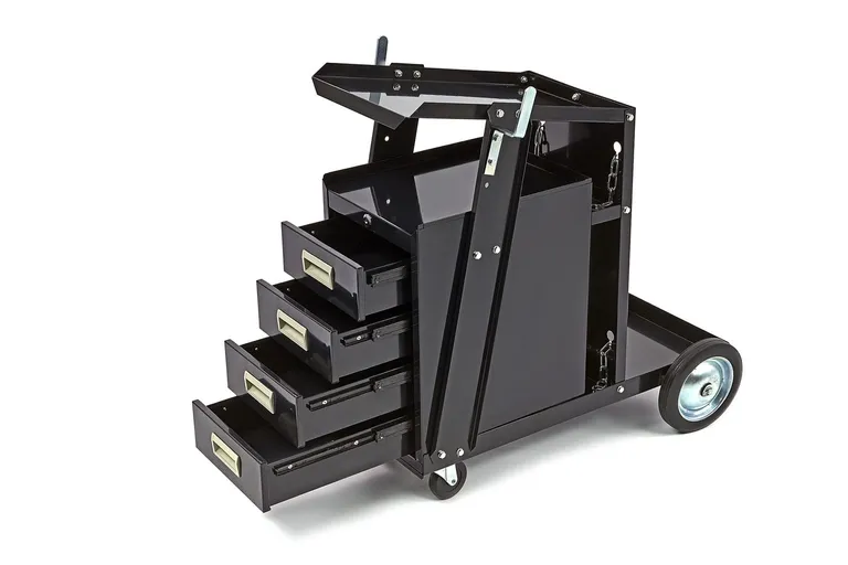 Sveisevogn med fire skuffer