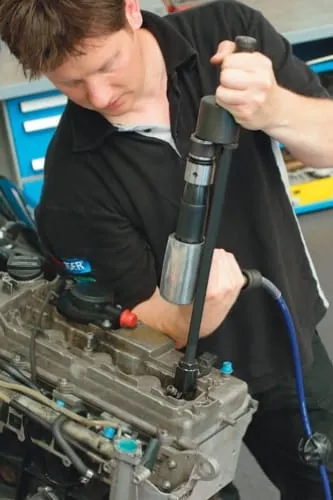 Lufthammer for dysedemontering