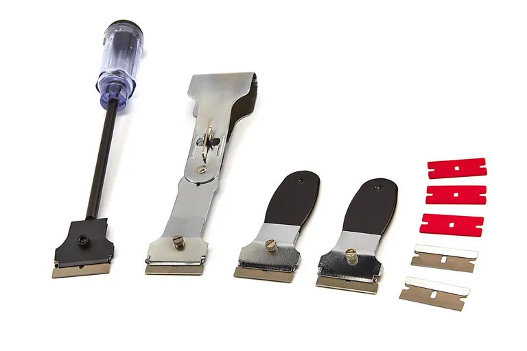 Pakningsskrapesett, 4 deler