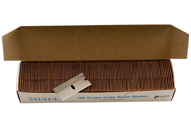 Barberblad, 100 stk.