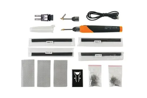 Plastreparasjonssett, oppladbart