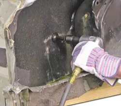 Hammerforsats for luftmeisel