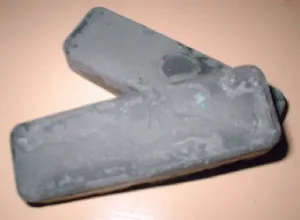 Polerpasta for rustfritt stål etc.