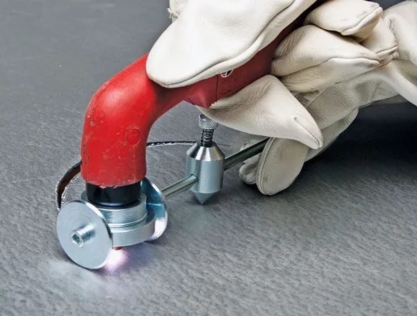 Føring for plasmakutter