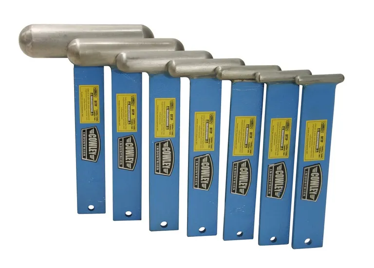 T-stakesett, 7 deler