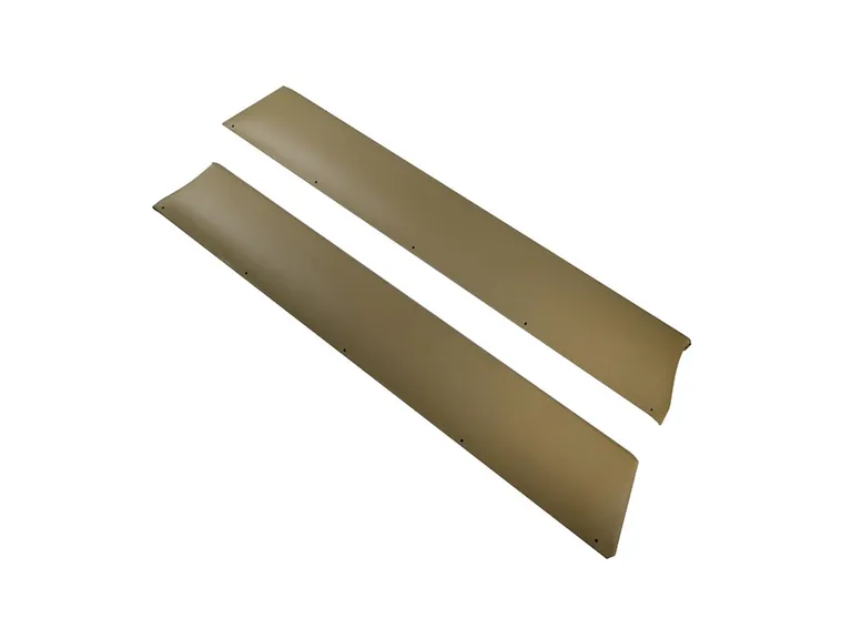 FIAT SPIDER DØR JERNPLATE BEIGE 1979 - 1982