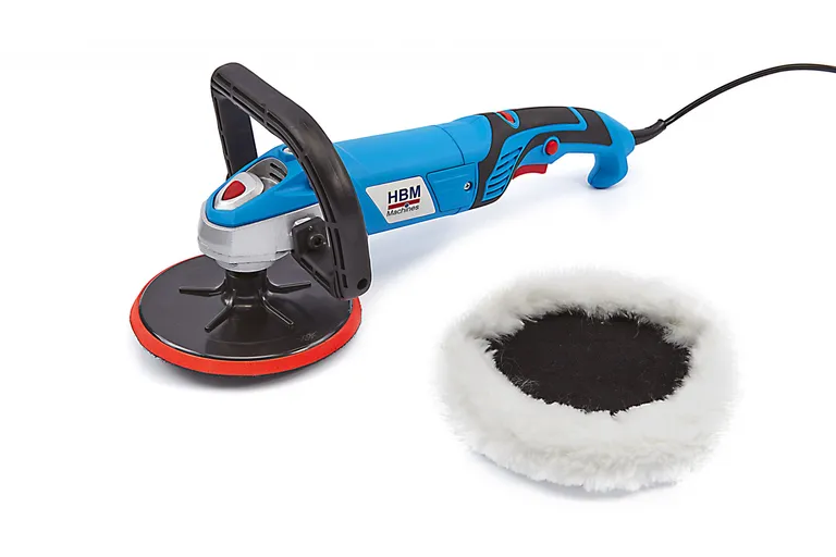 HBM Poleringsmaskin 180 mm. 1200W