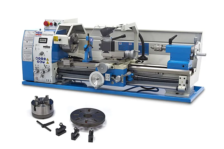 HBM dreiebenk 290x750 m/frekvensomformer