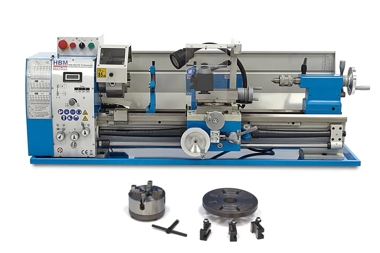 HBM dreiebenk 290x750 m/frekvensomformer