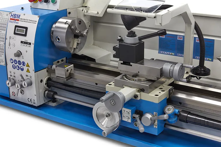 HBM dreiebenk 290x750 m/frekvensomformer