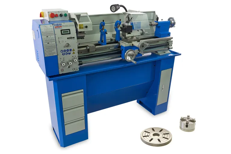 HBM Dreiebenk 320x900 m/frekvensomformer