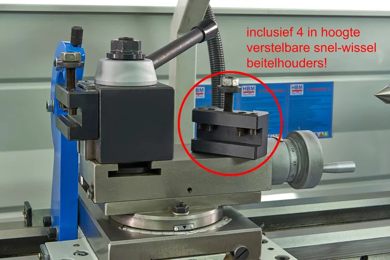 HBM Dreiebenk 320x900 m/frekvensomformer