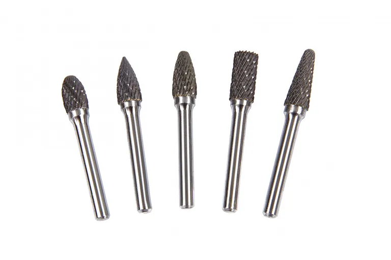 Hardmetallfreser, 5 stk. 