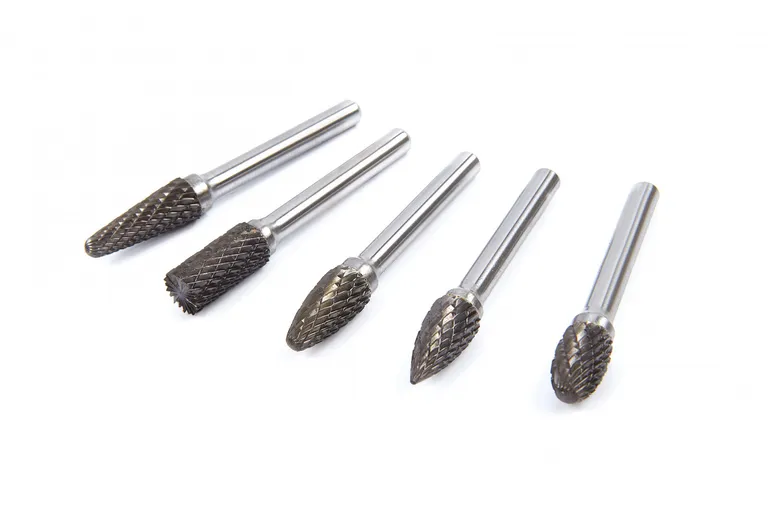 Hardmetallfreser, 5 stk. 