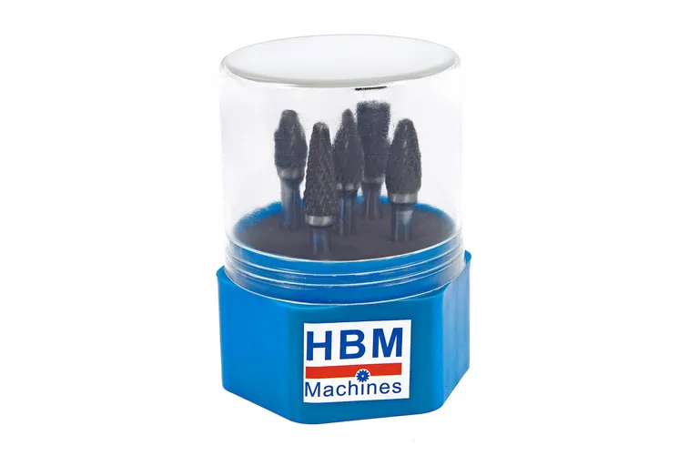 Hardmetallfreser, 5 stk. 