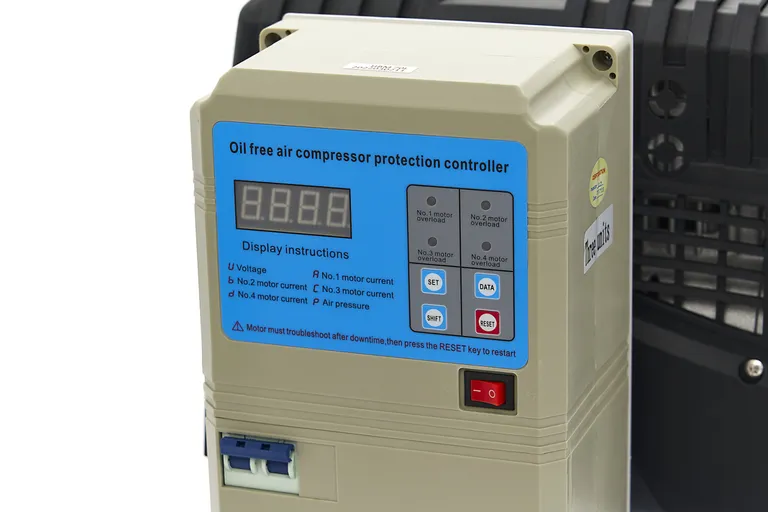 Stillegående kompressor, 3 hk./70 l. 