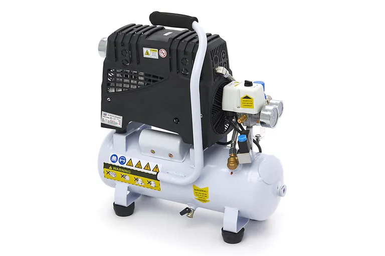 Stillegående kompressor, 0,75 hk/9 l.